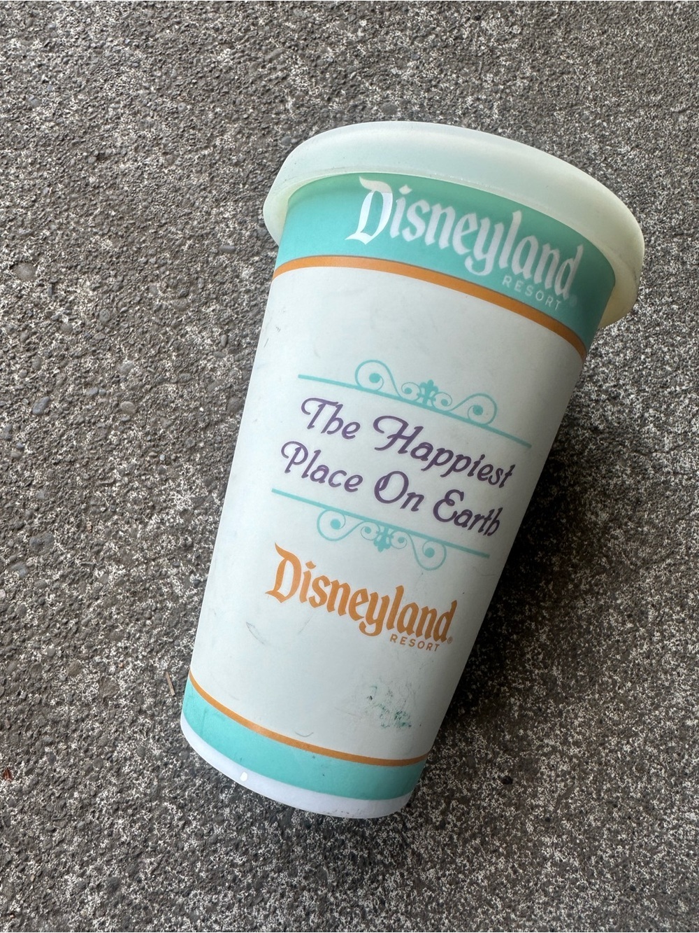 VTG Disney Disneyland Resort Ceramic 24 oz Travel Cup